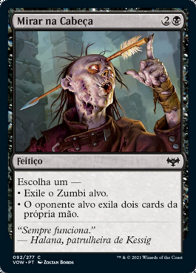 Mirar na Cabeça - Innistrad: Crimson Vow
