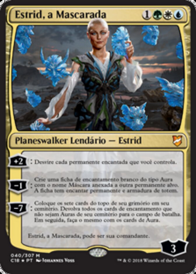 Estrid, a Mascarada - Commander 2018