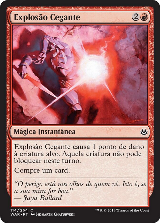 Explosão Cegante - War of the Spark