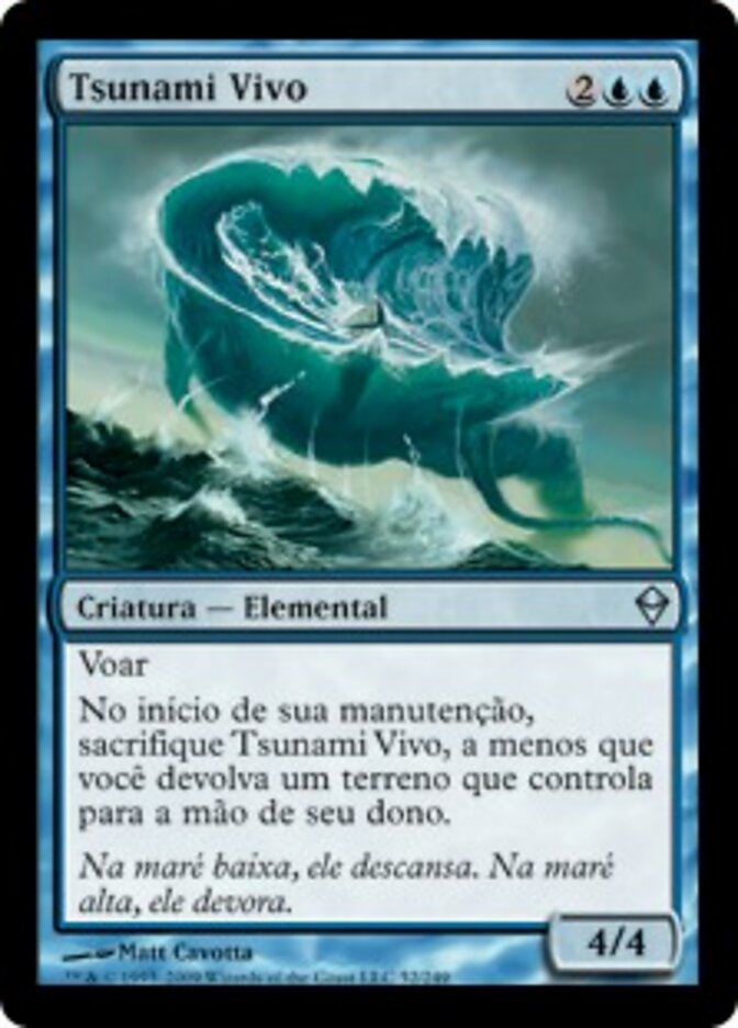Tsunami Vivo - Zendikar