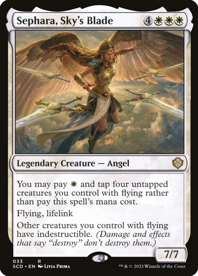 Sephara, Sky's Blade - Starter Commander Decks