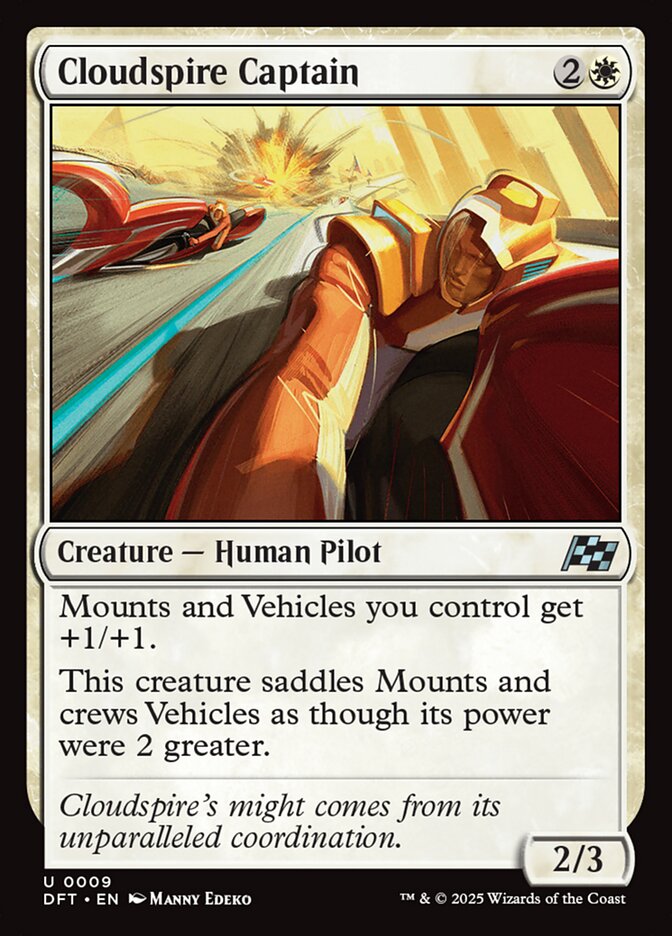 Cloudspire Captain - Aetherdrift