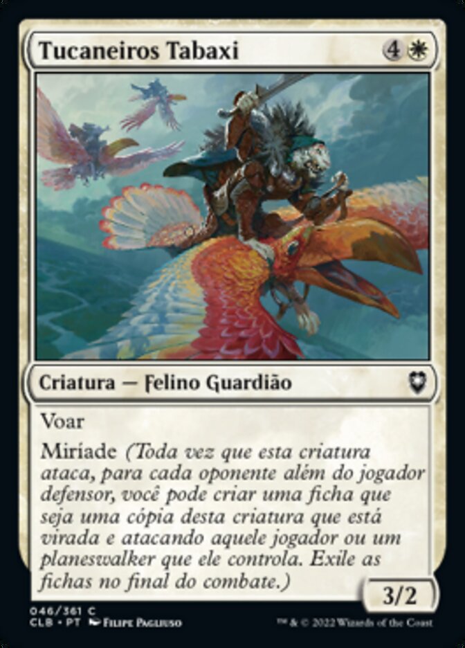 Tucaneiros Tabaxi - Commander Legends: Battle for Baldur's Gate
