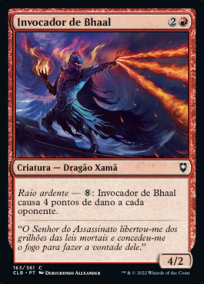 Invocador de Bhaal - Commander Legends: Battle for Baldur's Gate