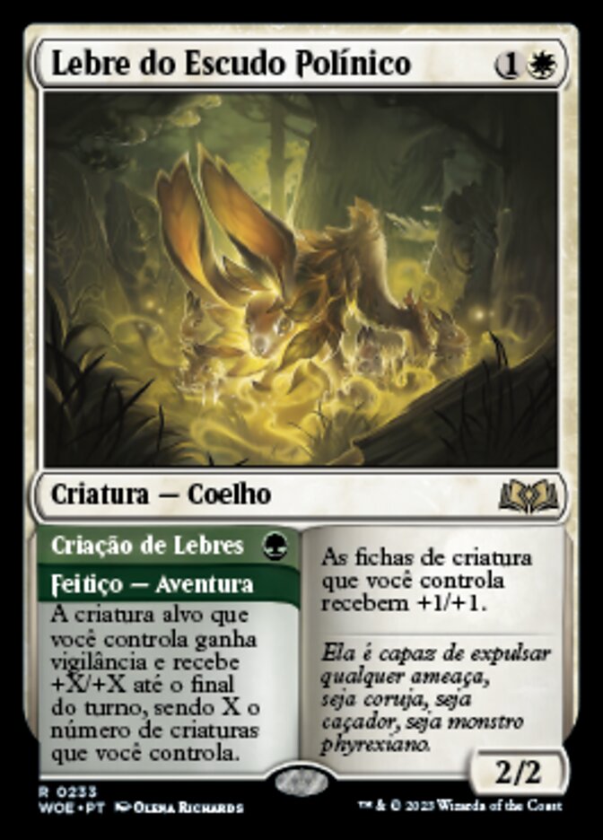 Pollen-Shield Hare // Hare Raising - Wilds of Eldraine