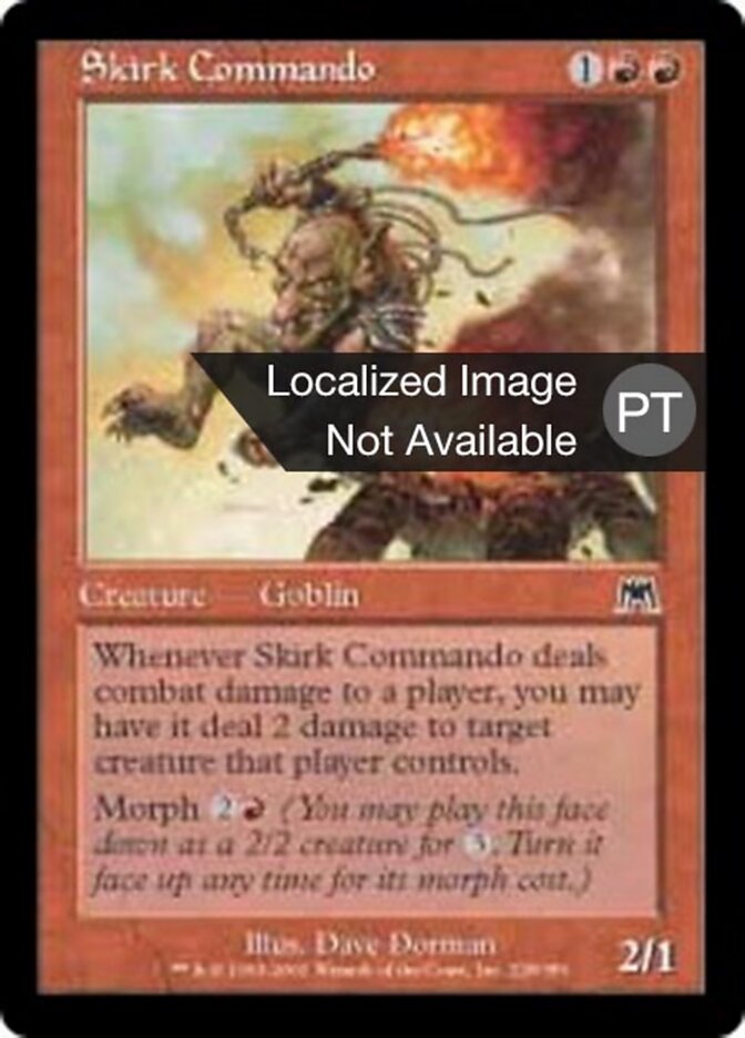 Comando de Skirk - Onslaught