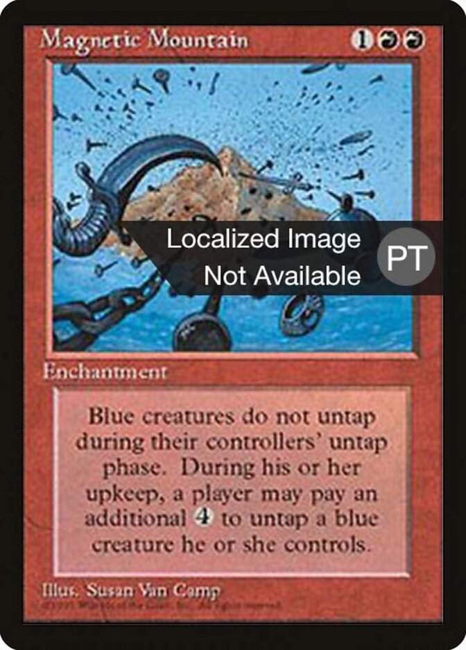 Montanha Magnética - Fourth Edition Foreign Black Border