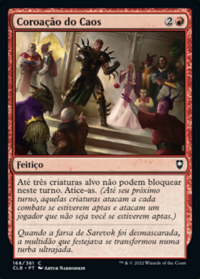 Coroação do Caos - Commander Legends: Battle for Baldur's Gate