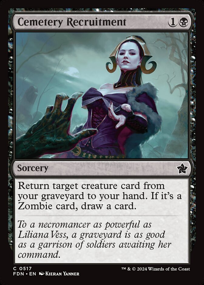 Cemetery Recruitment - Foundations