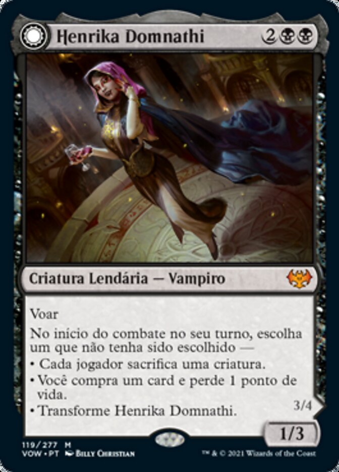 Henrika Domnathi // Henrika, Infernal Seer - Innistrad: Crimson Vow