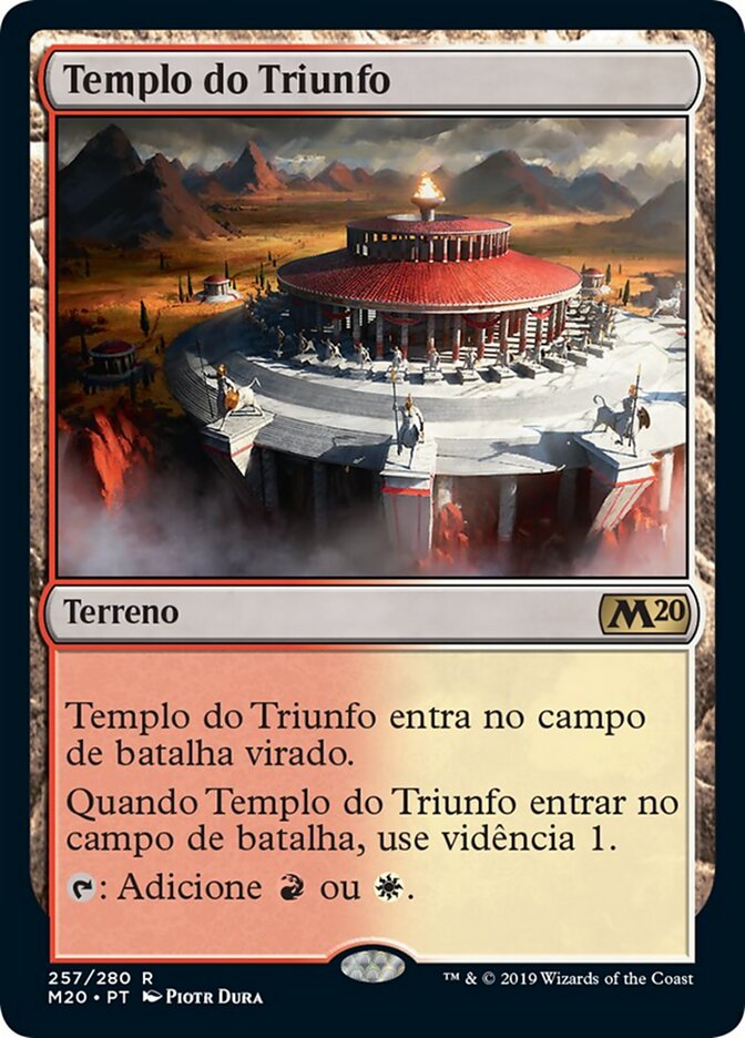 Templo do Triunfo - Core Set 2020