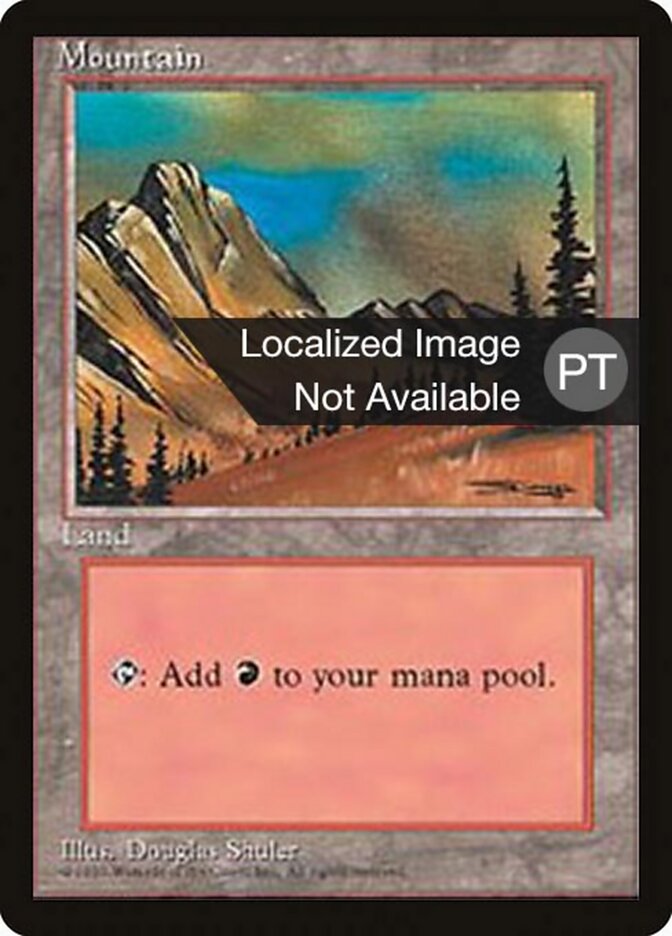 Montanha - Fourth Edition Foreign Black Border