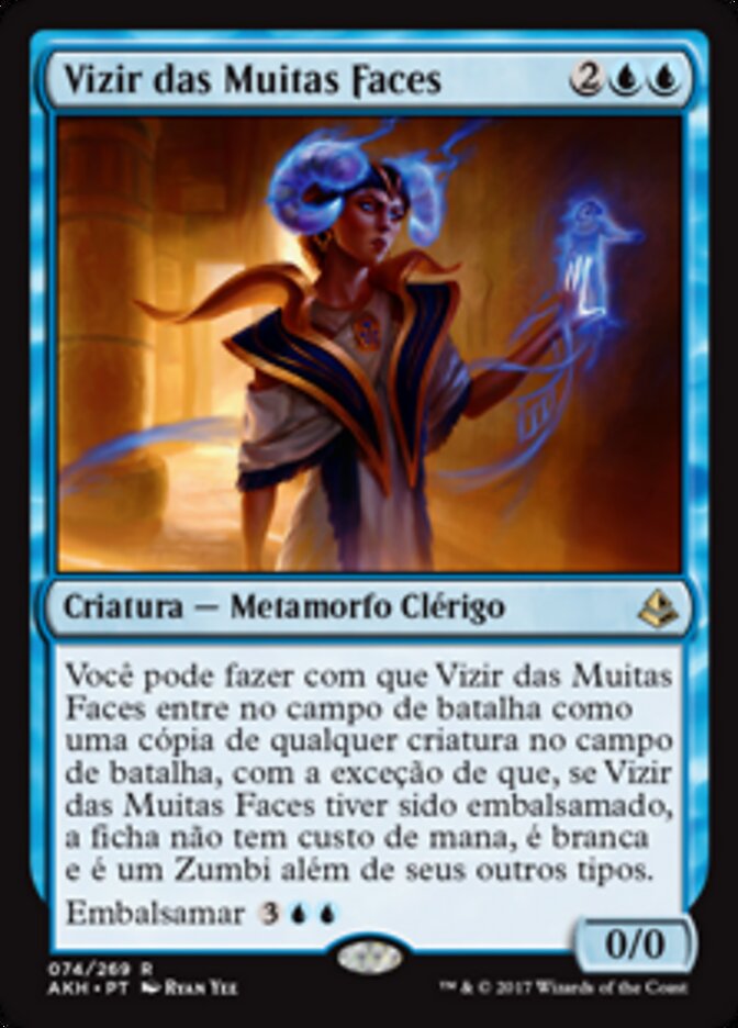 Vizir das Muitas Faces - Amonkhet