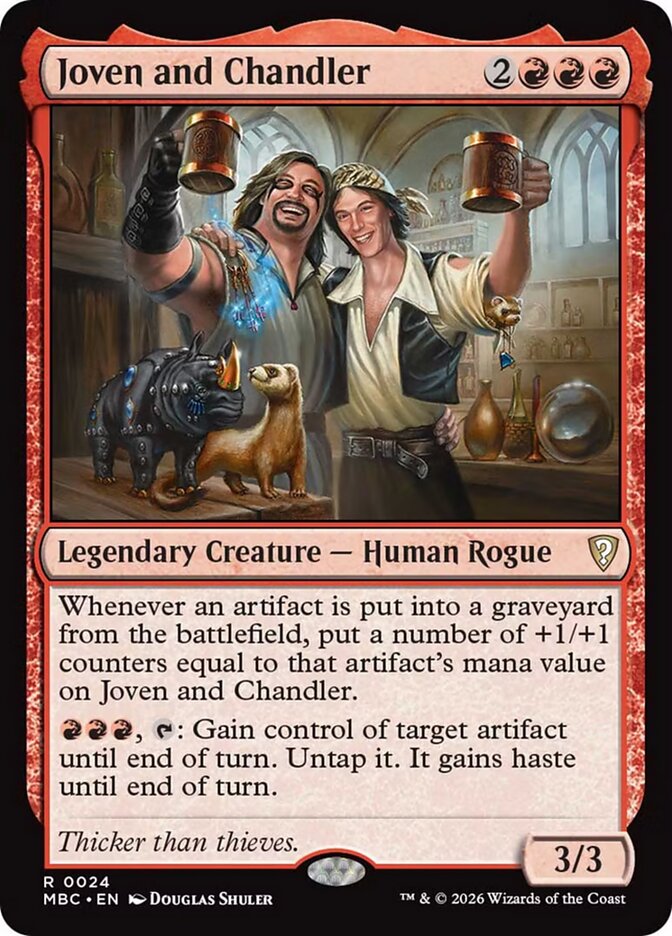 Joven and Chandler - Mystery Booster Commander Edition