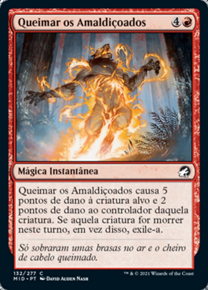 Queimar os Amaldiçoados - Innistrad: Midnight Hunt