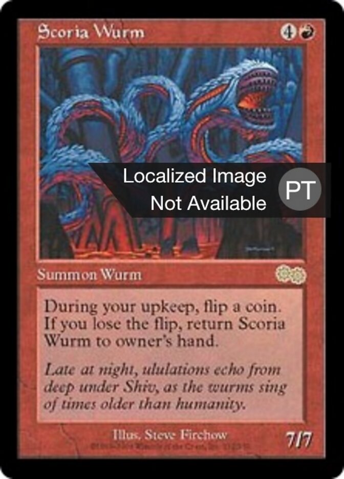 Vorme de Escória - Urza's Saga