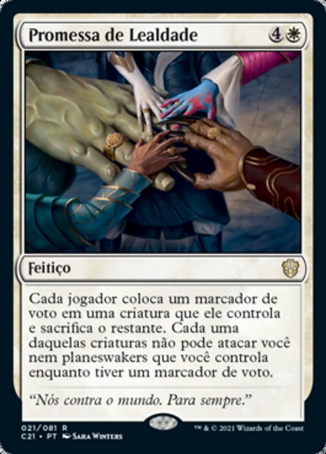Promessa de Lealdade - Commander 2021
