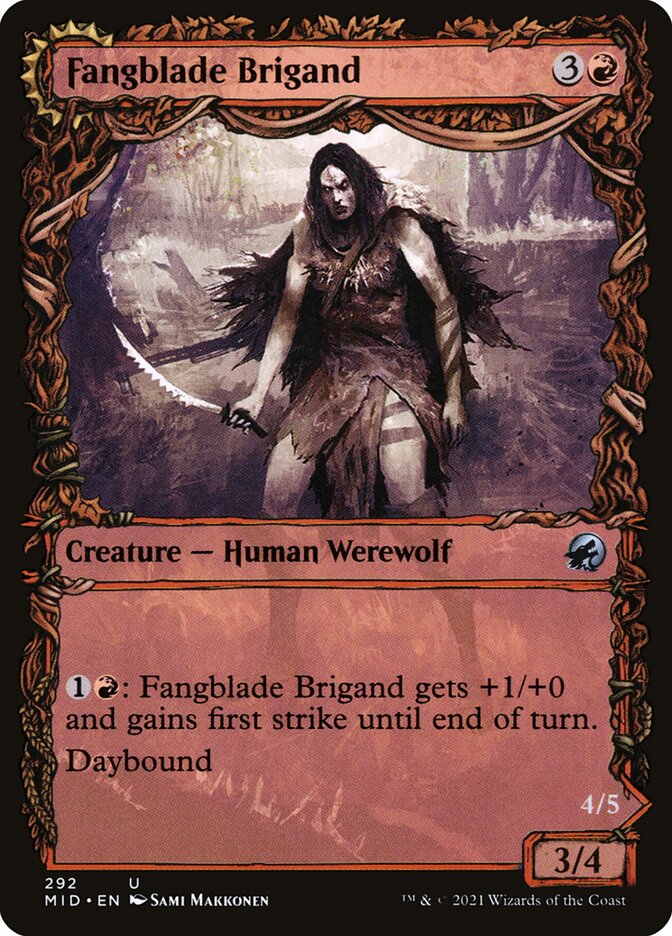 Fangblade Brigand // Fangblade Eviscerator - Innistrad: Midnight Hunt
