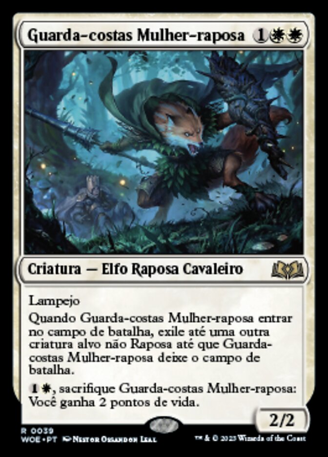 Guarda-costas Mulher-raposa - Wilds of Eldraine