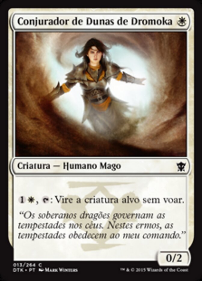 Conjurador de Dunas de Dromoka - Dragons of Tarkir