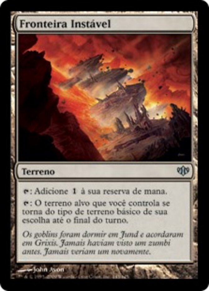 Fronteira Instável - Conflux