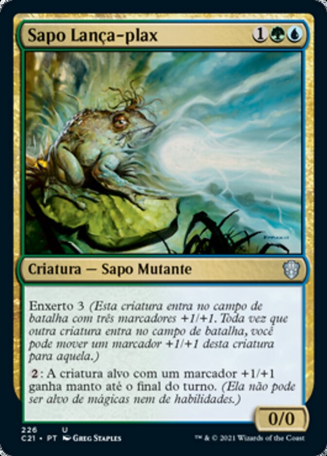 Sapo Lança-plax - Commander 2021