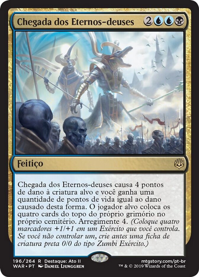 Chegada dos Eternos-deuses - War of the Spark