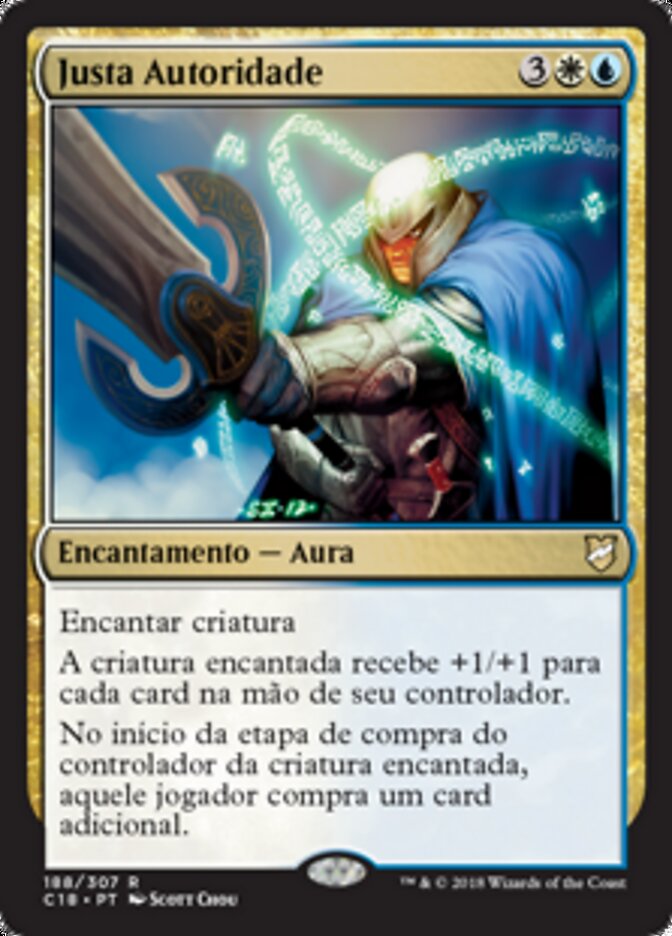 Justa Autoridade - Commander 2018