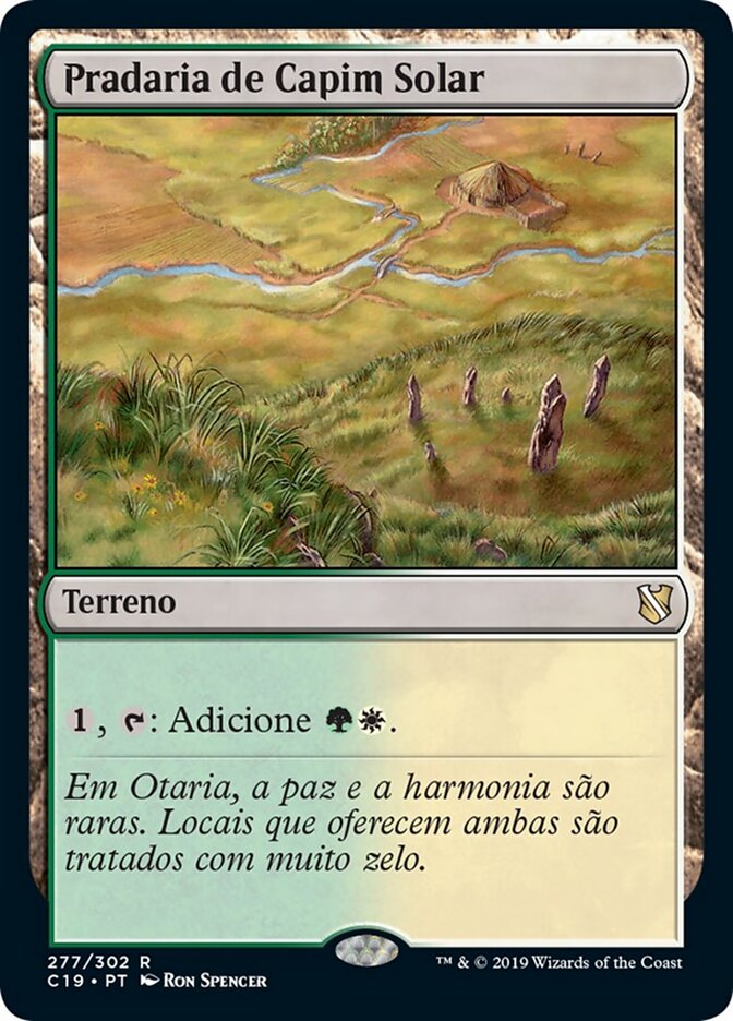 Pradaria de Capim Solar - Commander 2019