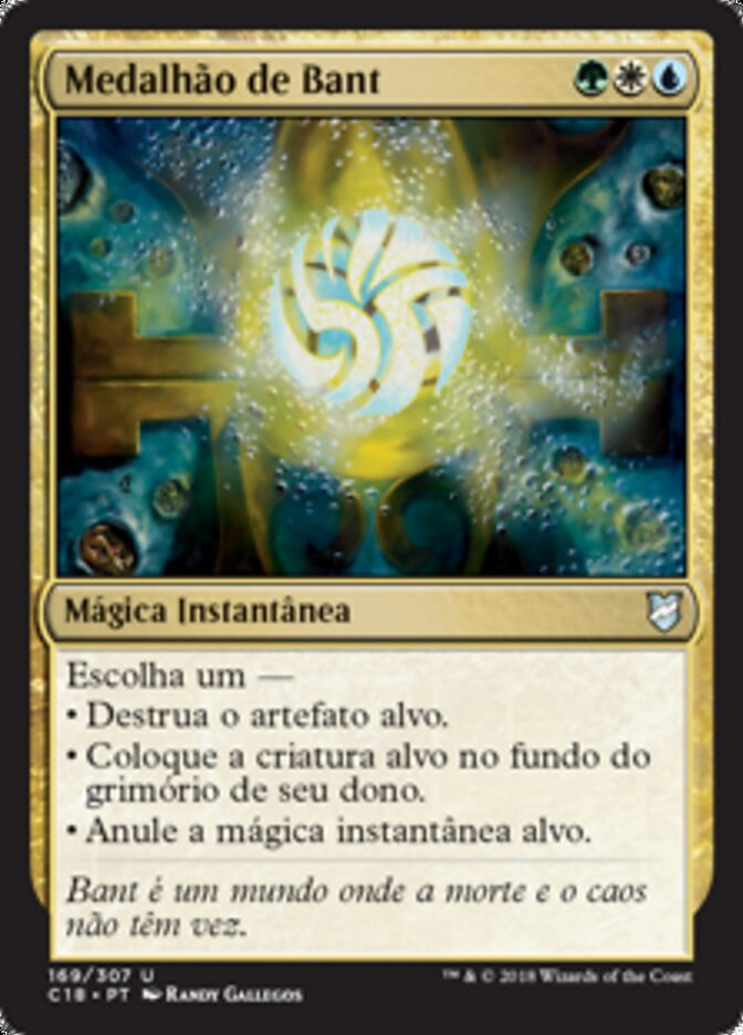 Medalhão de Bant - Commander 2018