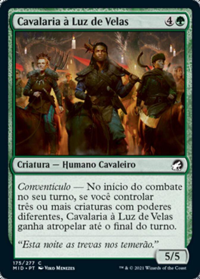 Cavalaria à Luz de Velas - Innistrad: Midnight Hunt