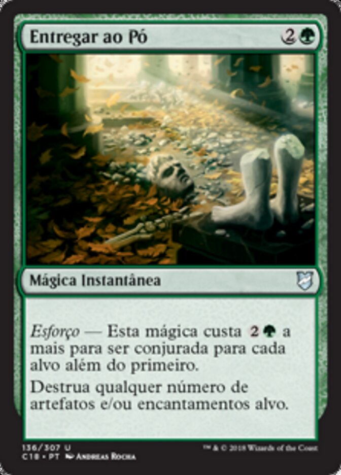 Entregar ao Pó - Commander 2018