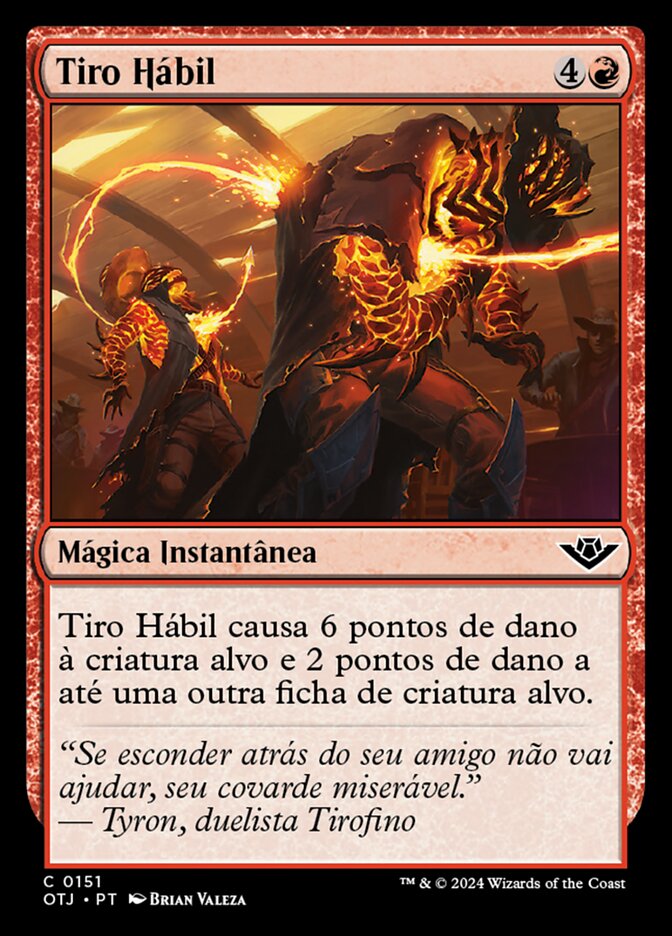 Tiro Hábil - Outlaws of Thunder Junction