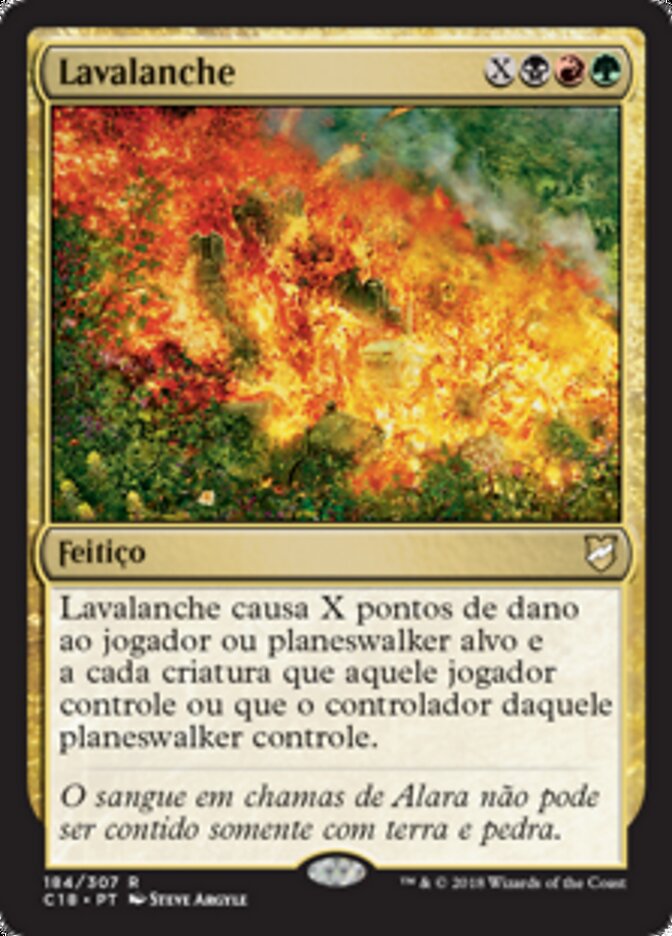 Lavalanche - Commander 2018