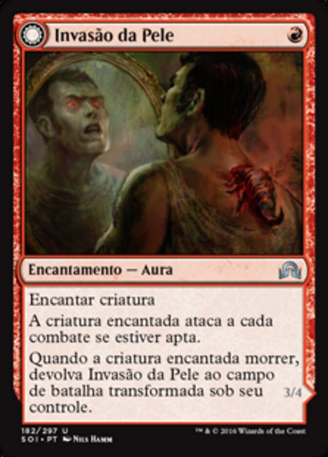 Skin Invasion // Skin Shedder - Shadows over Innistrad