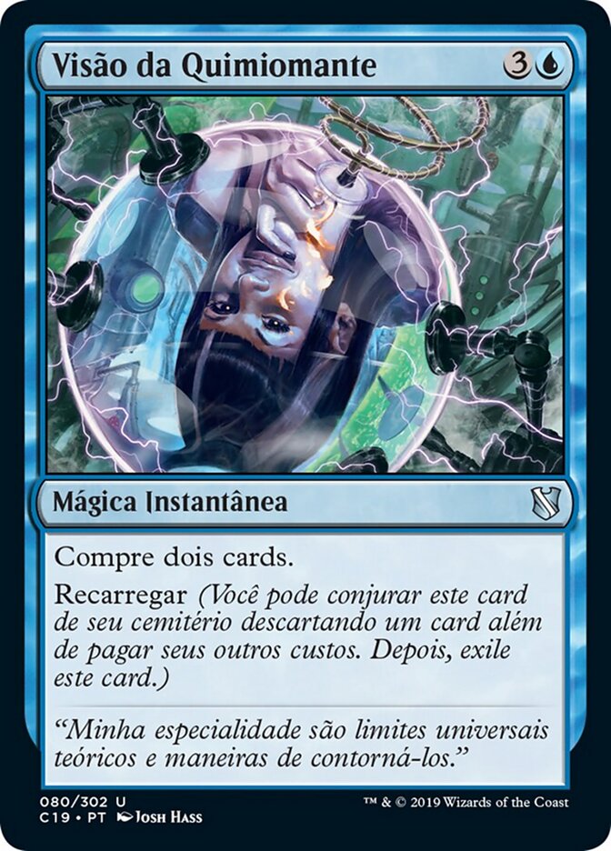 Visão da Quimiomante - Commander 2019