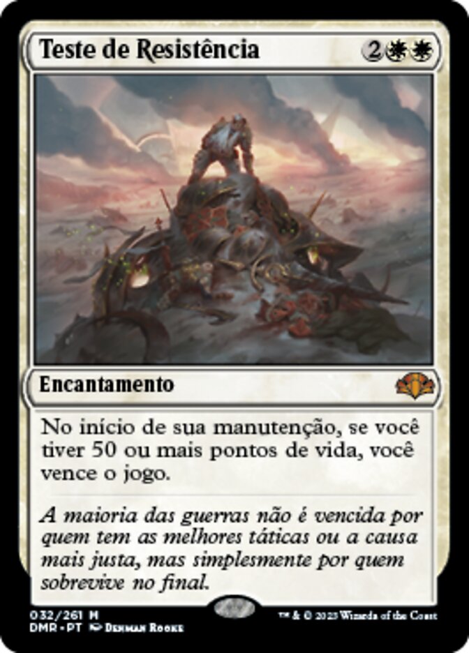 Teste de Resistência - Dominaria Remastered