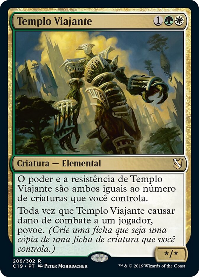 Templo Viajante - Commander 2019