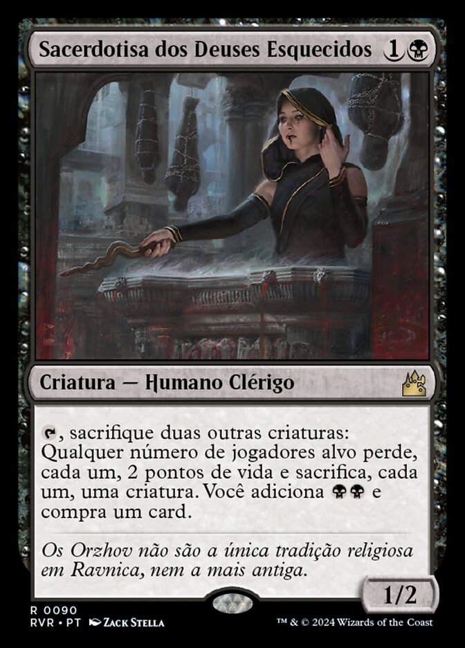 Sacerdotisa dos Deuses Esquecidos - Ravnica Remastered