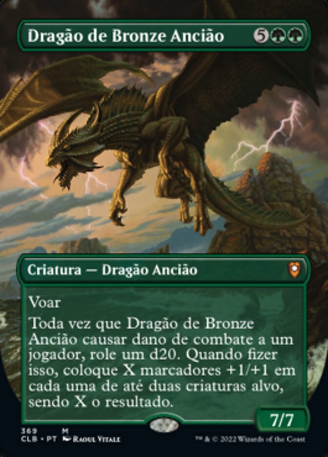 Dragão de Bronze Ancião - Commander Legends: Battle for Baldur's Gate