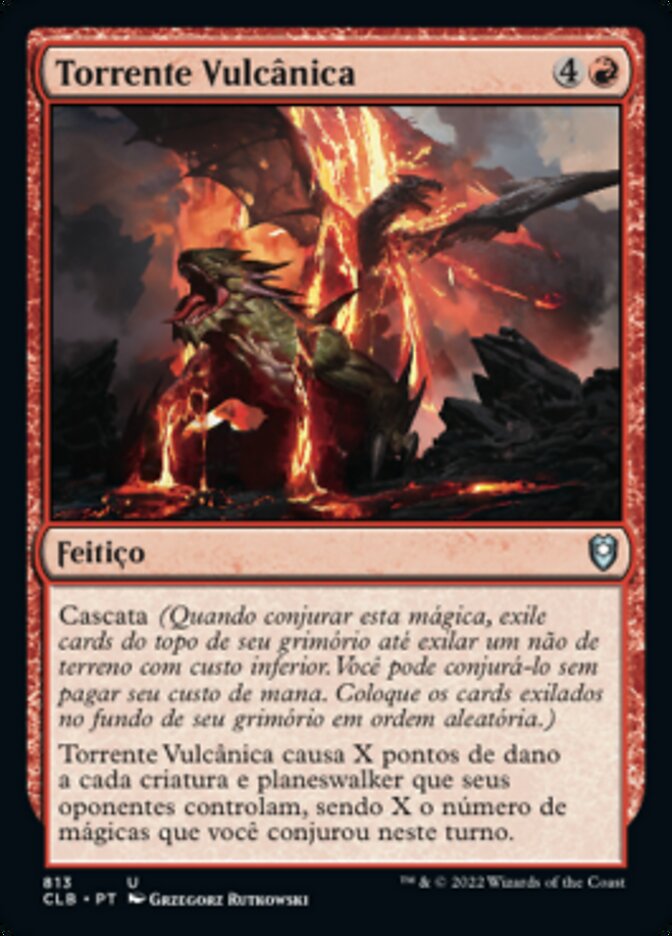 Torrente Vulcânica - Commander Legends: Battle for Baldur's Gate
