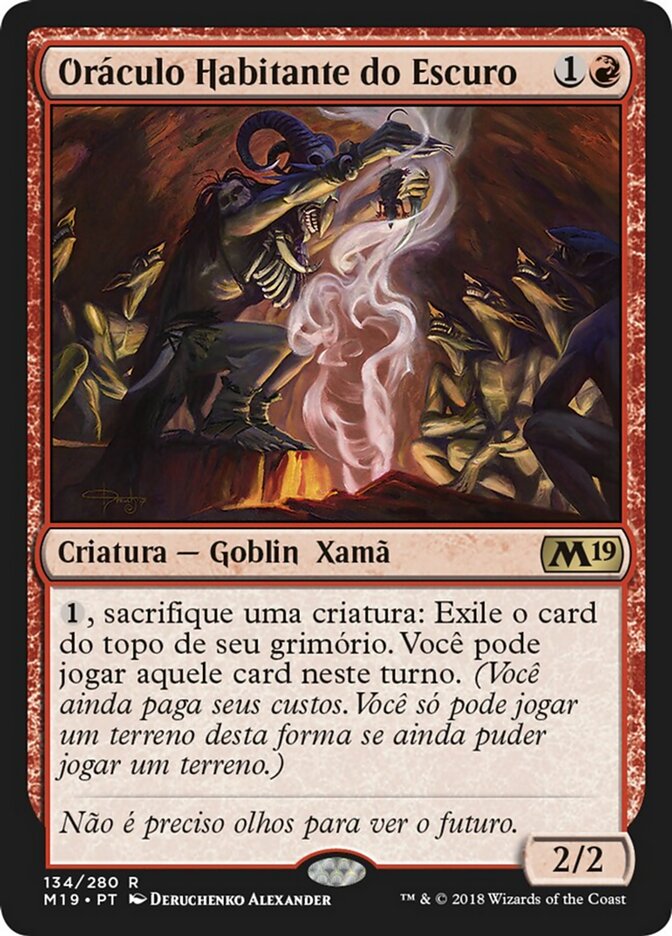 Oráculo Habitante do Escuro - Core Set 2019