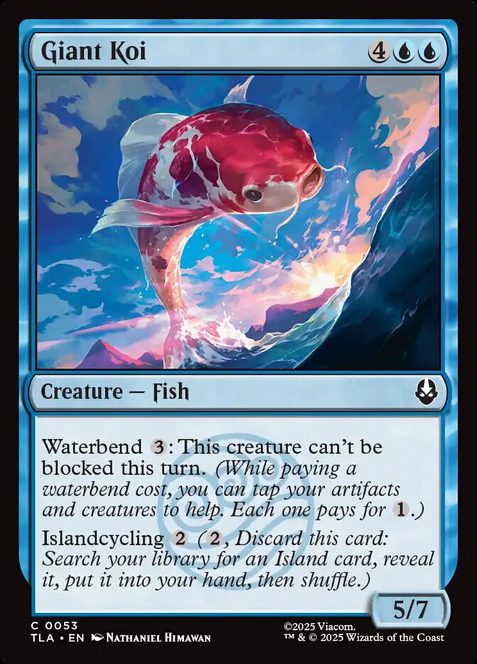 Giant Koi - Avatar: The Last Airbender