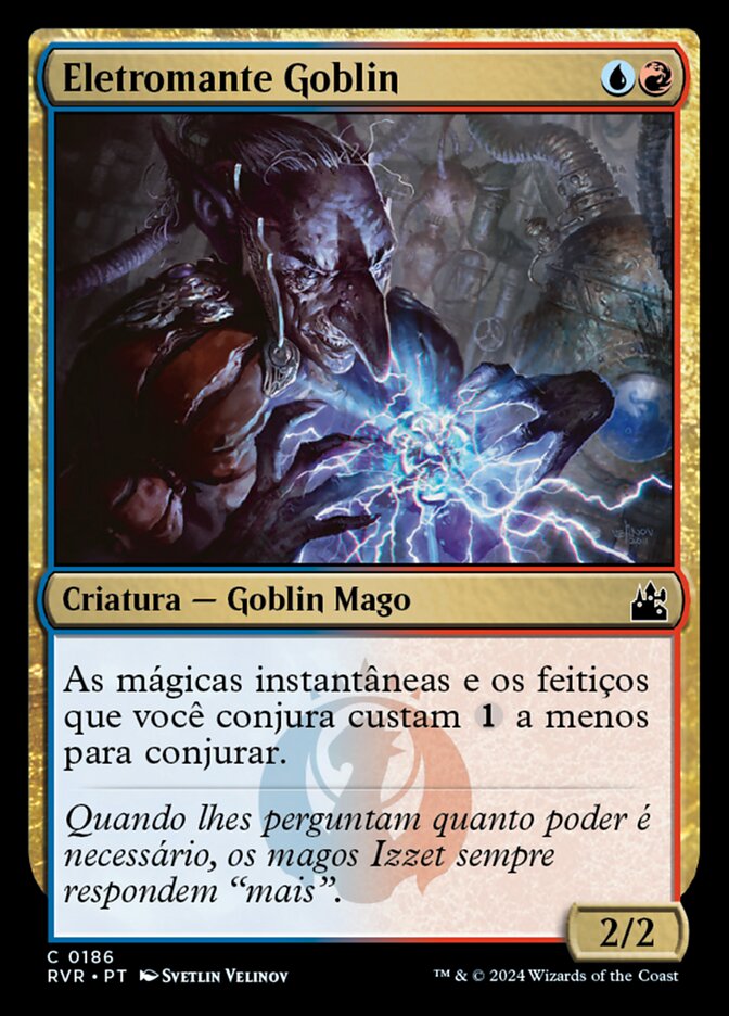 Eletromante Goblin - Ravnica Remastered