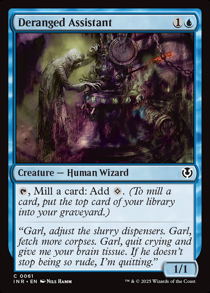 Deranged Assistant, Innistrad Remastered (Divulgação/Wizards of the Coast)