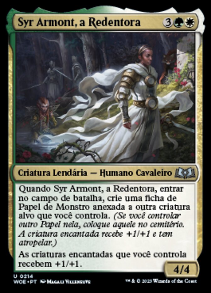 Syr Armont, a Redentora - Wilds of Eldraine