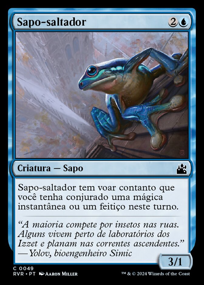 Sapo-saltador - Ravnica Remastered