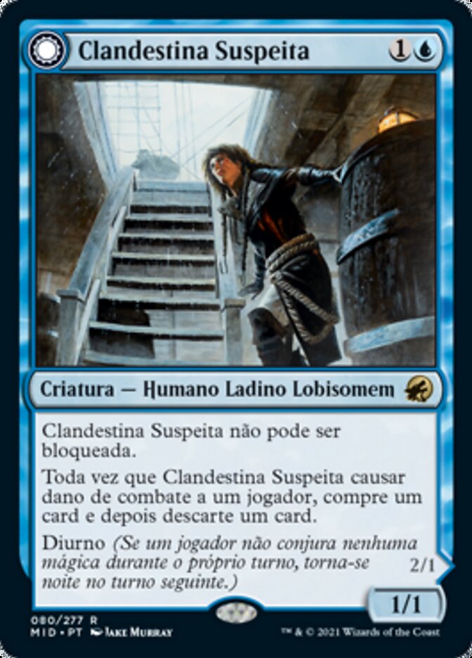 Suspicious Stowaway // Seafaring Werewolf - Innistrad: Midnight Hunt