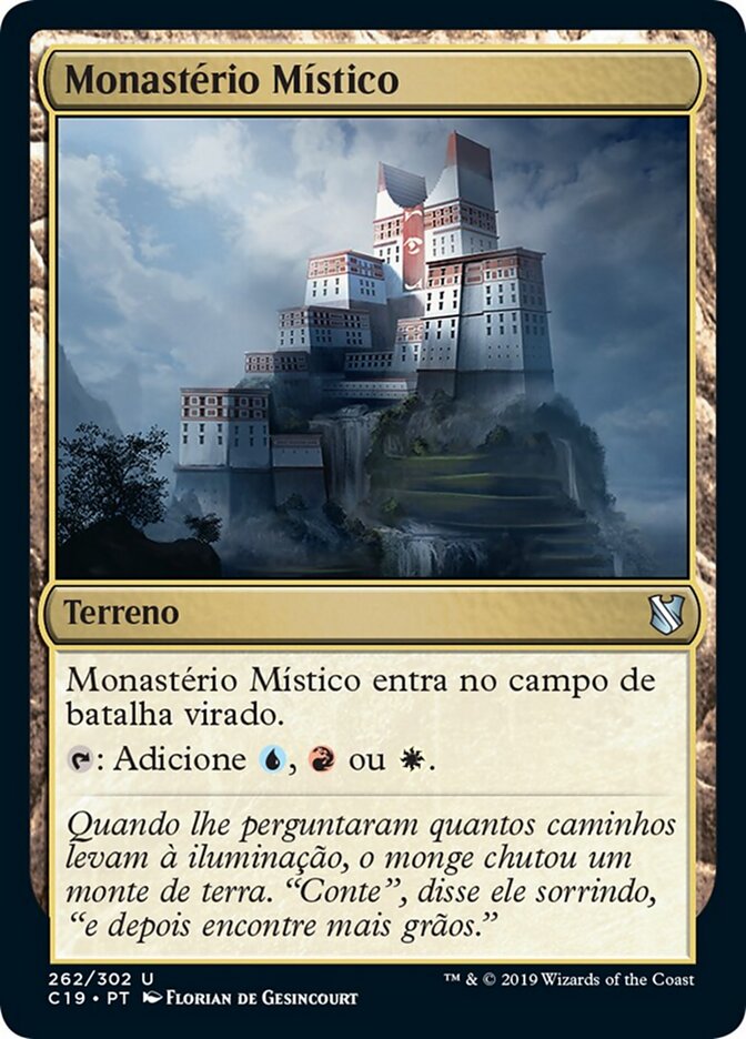Monastério Místico - Commander 2019
