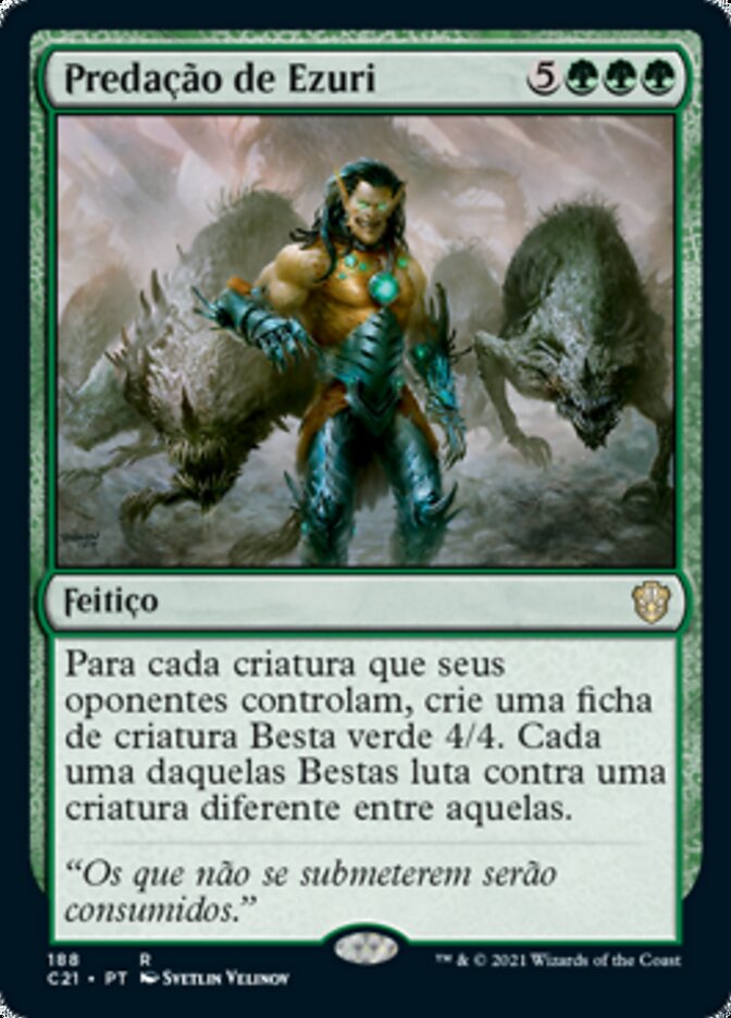 Predação de Ezuri - Commander 2021